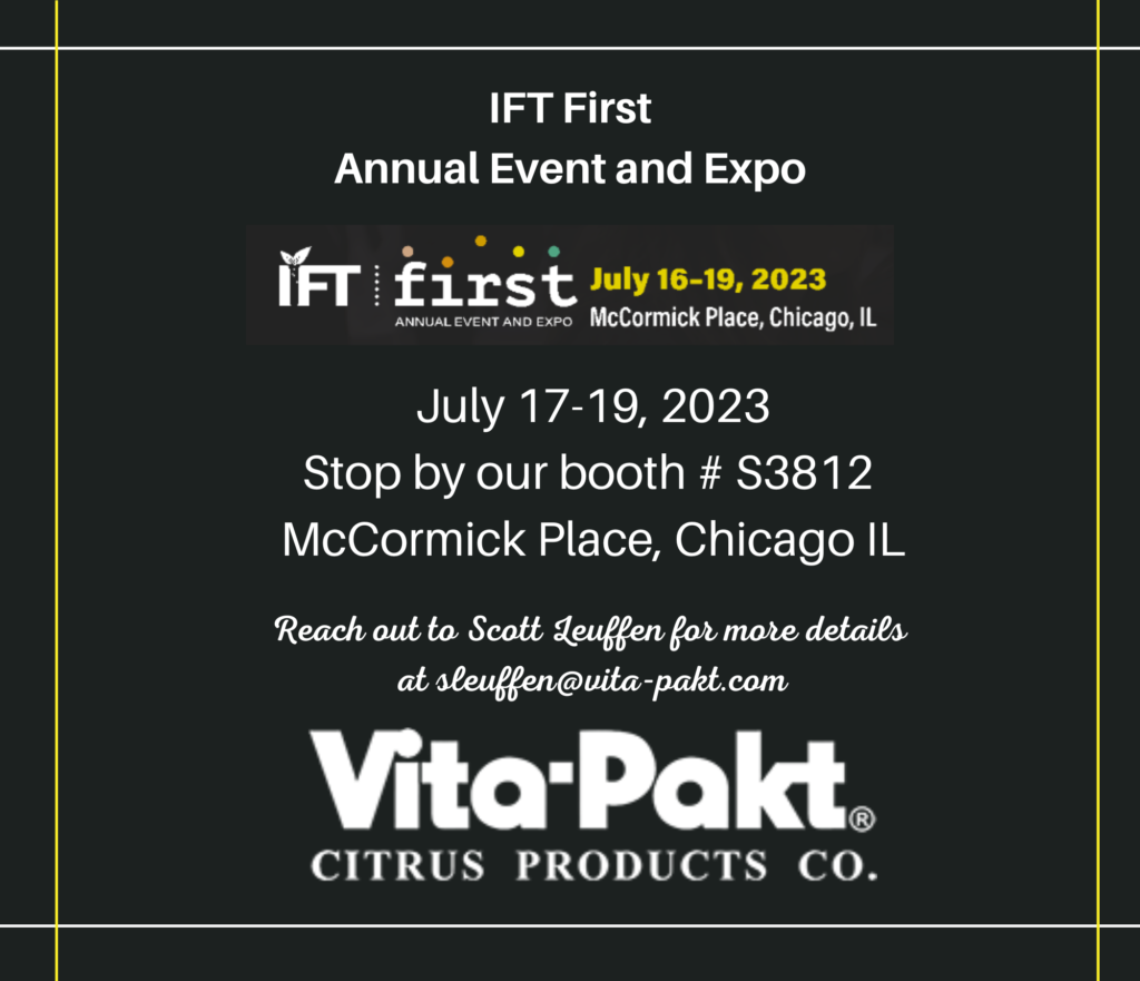Chicago IFT Expo - July 17 - 19, 2023