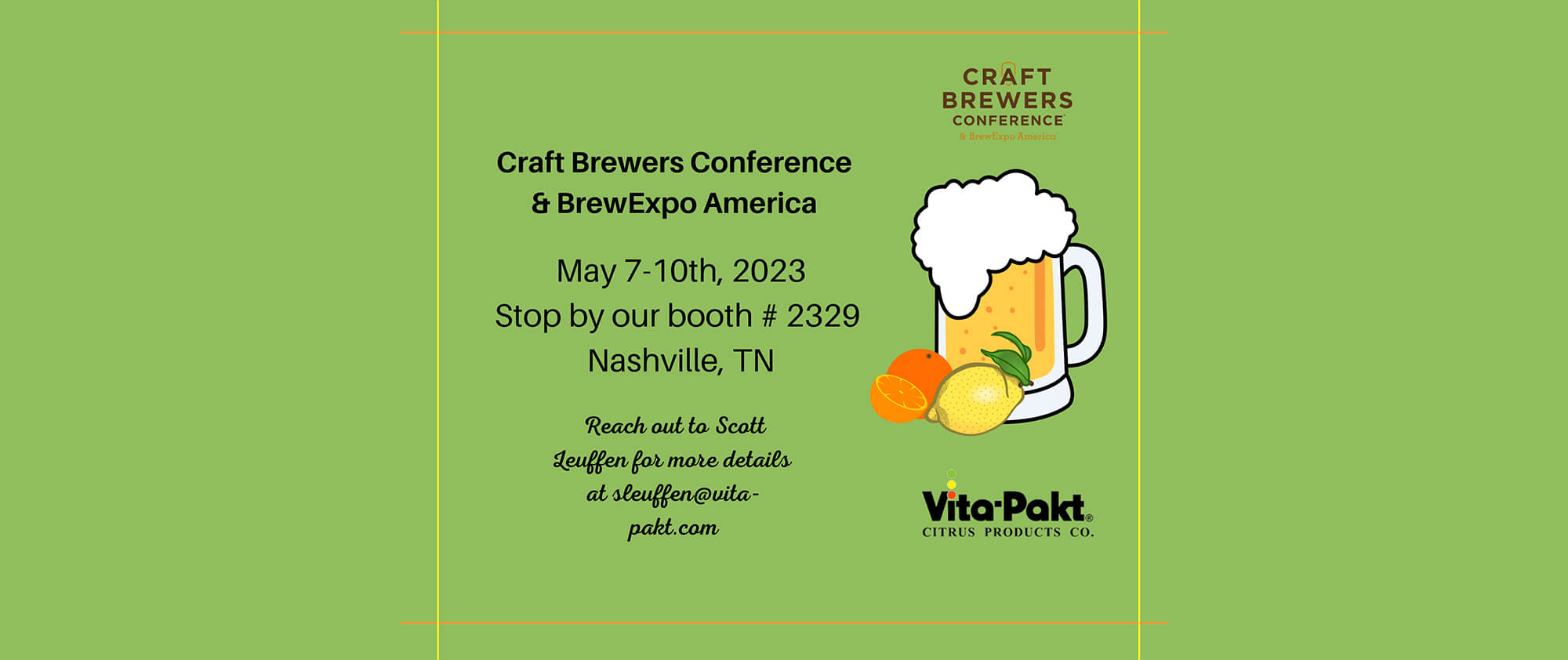 Craft Brewers Conference - May 7 - 10